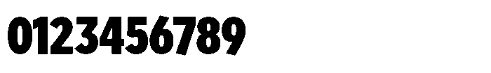 Limit Display Cm Black Font OTHER CHARS