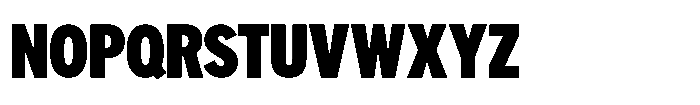 Limit Display Cm Black Font UPPERCASE