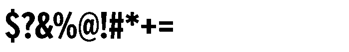 Limit Display Cm Bold Font OTHER CHARS