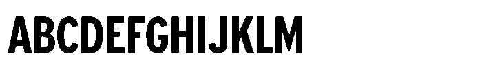 Limit Display Cm Bold Font UPPERCASE
