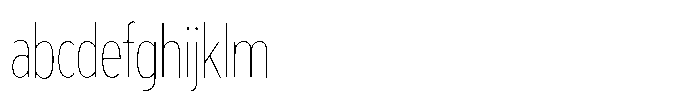 Limit Display Cm Hairline FONT
