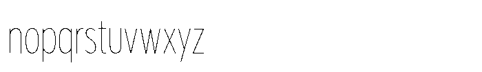 Limit Display Cm Hairline Font LOWERCASE