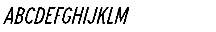 Limit Display Cm Italic Font UPPERCASE