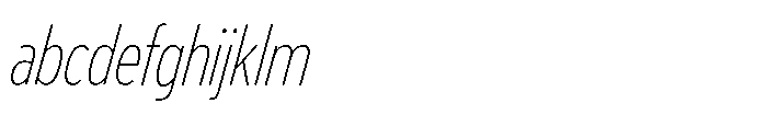 Limit Display Cm Thin Italic FONT