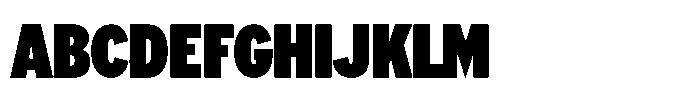 Limit Display Cm XBlack Font UPPERCASE