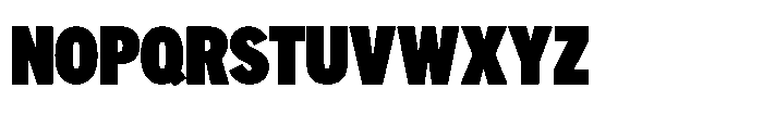 Limit Display Cm XBlack Font UPPERCASE