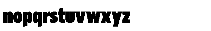 Limit Display Cm XBlack Font LOWERCASE
