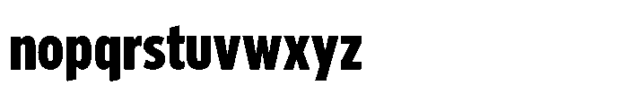 Limit Display Cm XBold Font LOWERCASE
