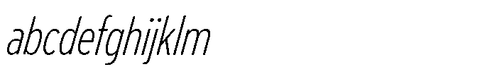Limit Display Cm XLight Italic FONT