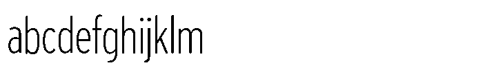Limit Display Cm XLight FONT
