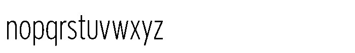 Limit Display Cm XLight Font LOWERCASE