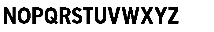 Limit Display Condensed Bold Font UPPERCASE