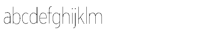 Limit Display Condensed Hairline FONT