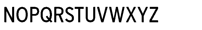 Limit Display Condensed Regular Font UPPERCASE