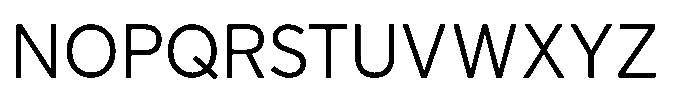 Limit Display Light Font UPPERCASE