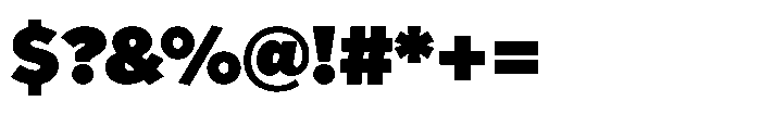 Limit Display XBlack Font OTHER CHARS