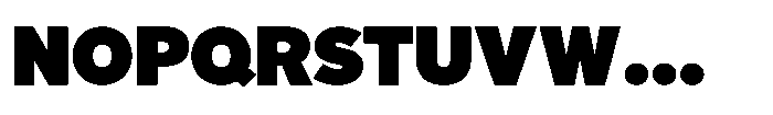 Limit Display XBlack Font UPPERCASE