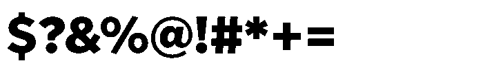 Limit Display XBold Font OTHER CHARS