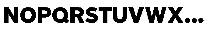 Limit Display XBold Font UPPERCASE