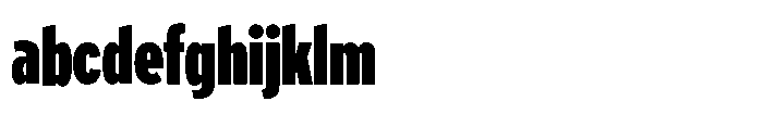 Limit Display XCm Black FONT