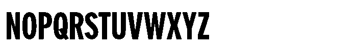 Limit Display XCm Bold Font UPPERCASE