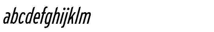 Limit Display XCm Italic FONT