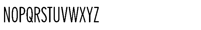 Limit Display XCm Light Font UPPERCASE