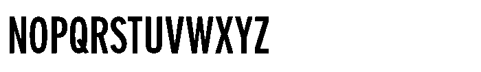 Limit Display XCm Medium Font UPPERCASE