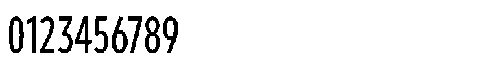 Limit Display XCm Regular Font OTHER CHARS