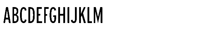 Limit Display XCm Regular Font UPPERCASE