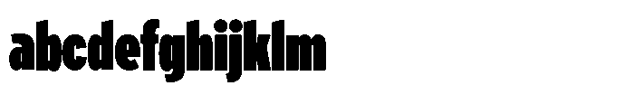 Limit Display XCm XBlack FONT