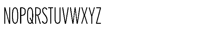 Limit Display XCm XLight Font UPPERCASE