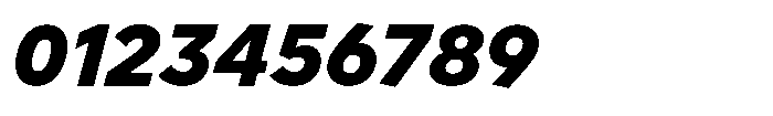 Limit FRWY Black Italic Font OTHER CHARS