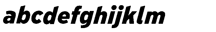 Limit FRWY Black Italic FONT
