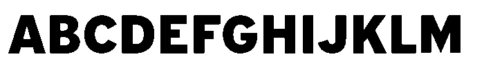 Limit FRWY Black Font UPPERCASE