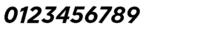 Limit FRWY Bold Italic Font OTHER CHARS