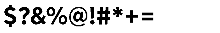 Limit FRWY Bold Font OTHER CHARS