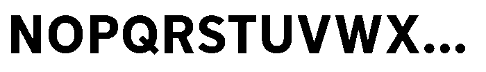 Limit FRWY Bold Font UPPERCASE