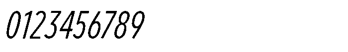 Limit FRWY Cm Italic Font OTHER CHARS