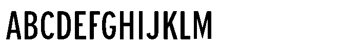 Limit FRWY Cm Medium Font UPPERCASE