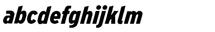 Limit FRWY Condensed Black Italic FONT
