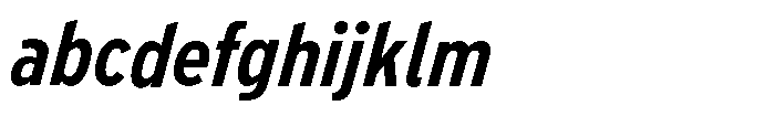 Limit FRWY Condensed Bold Italic FONT