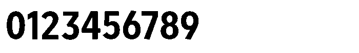 Limit FRWY Condensed Bold Font OTHER CHARS