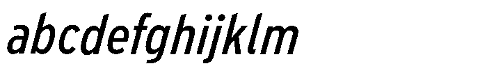 Limit FRWY Condensed Medium Italic FONT