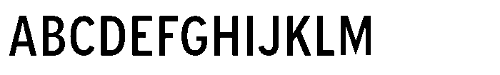 Limit FRWY Condensed Medium Font UPPERCASE