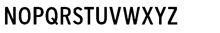 Limit FRWY Condensed Medium Font UPPERCASE