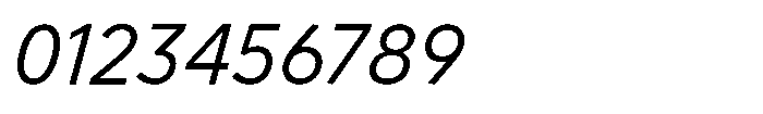 Limit FRWY Italic Font OTHER CHARS