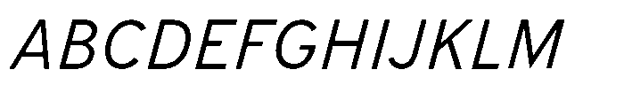 Limit FRWY Italic Font