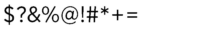 Limit FRWY Regular Font OTHER CHARS