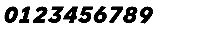 Limit File Black Italic Font OTHER CHARS